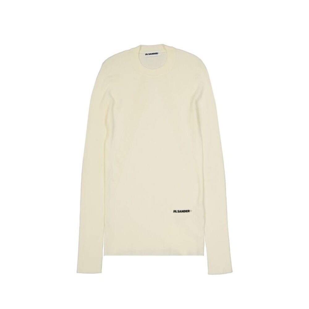 Jil Sander Logo Fitted Jumper Women